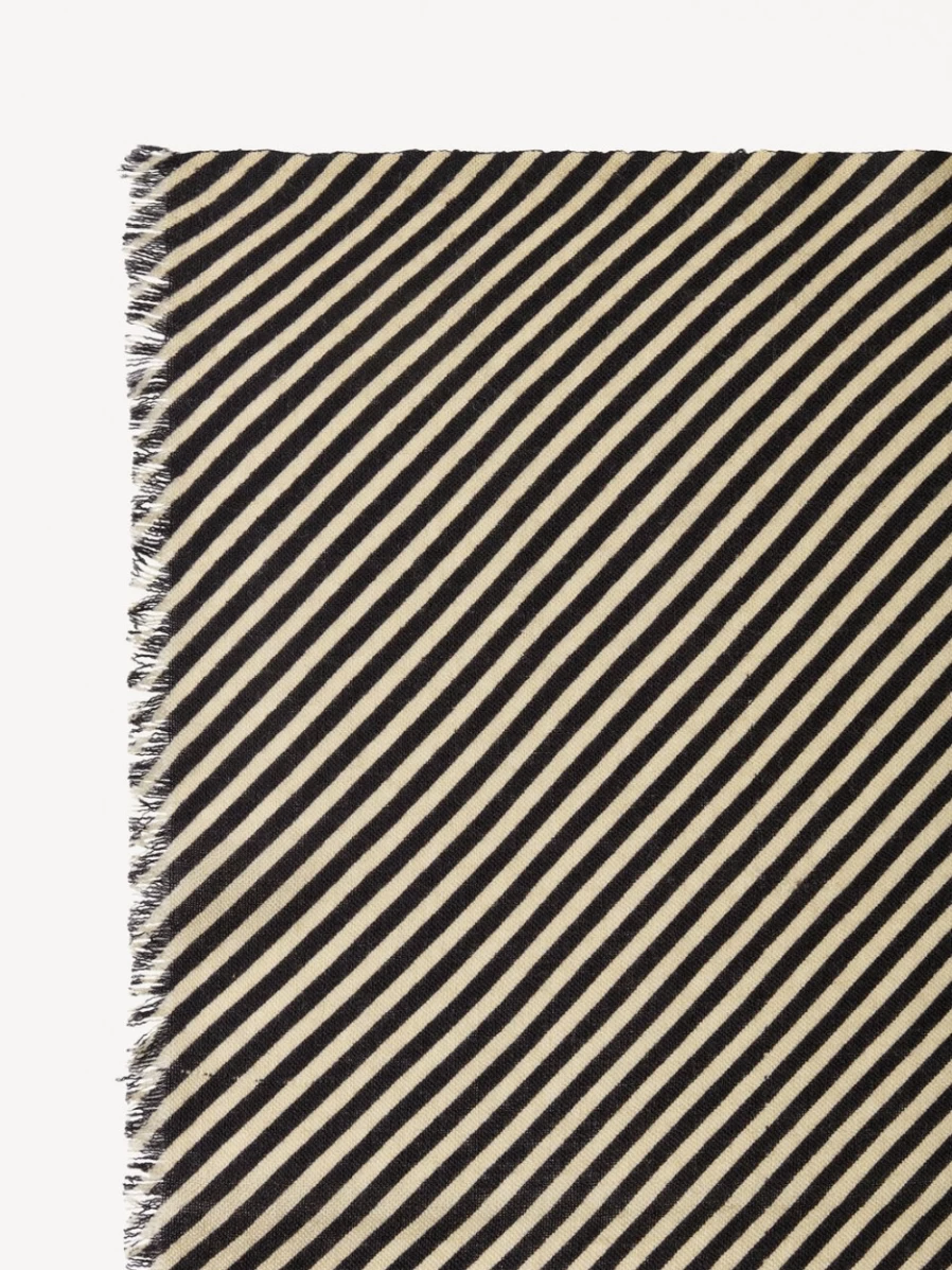 By Malene Birger Women's Diagonal Stripe Wool Scarf - Lorettas