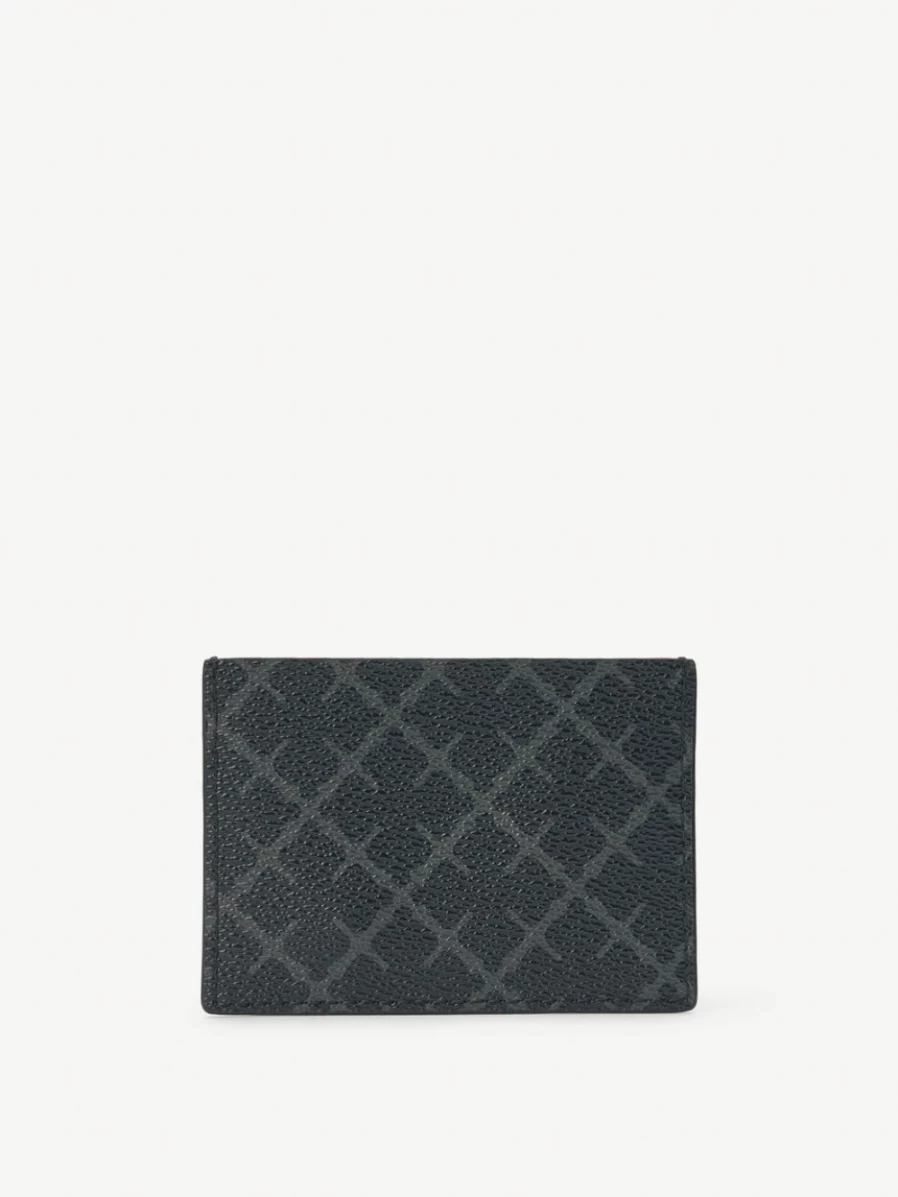 By Malene Birger Elia Charcoal Printed Cardholder for Women
