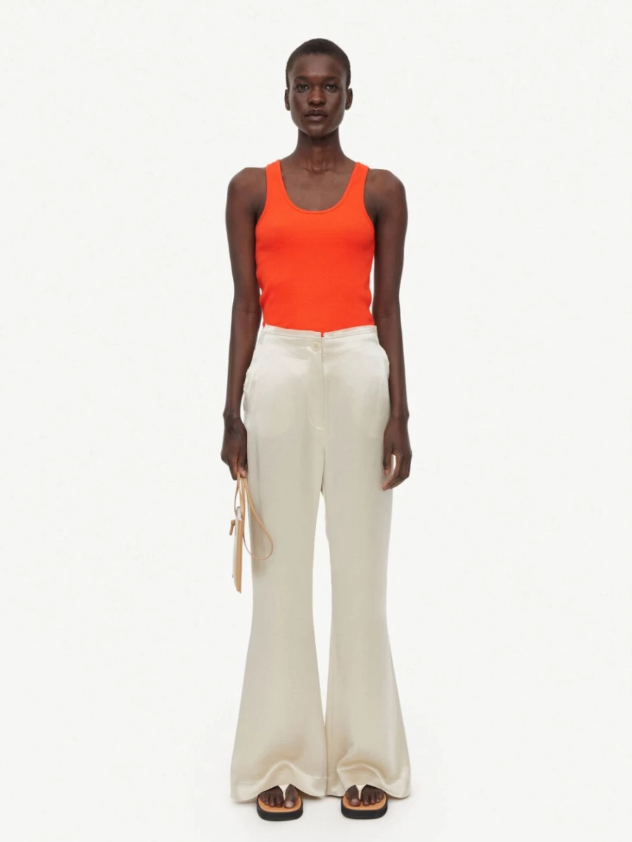 By Malene Birger Women's Anisa Orange Sleeveless Tank Top