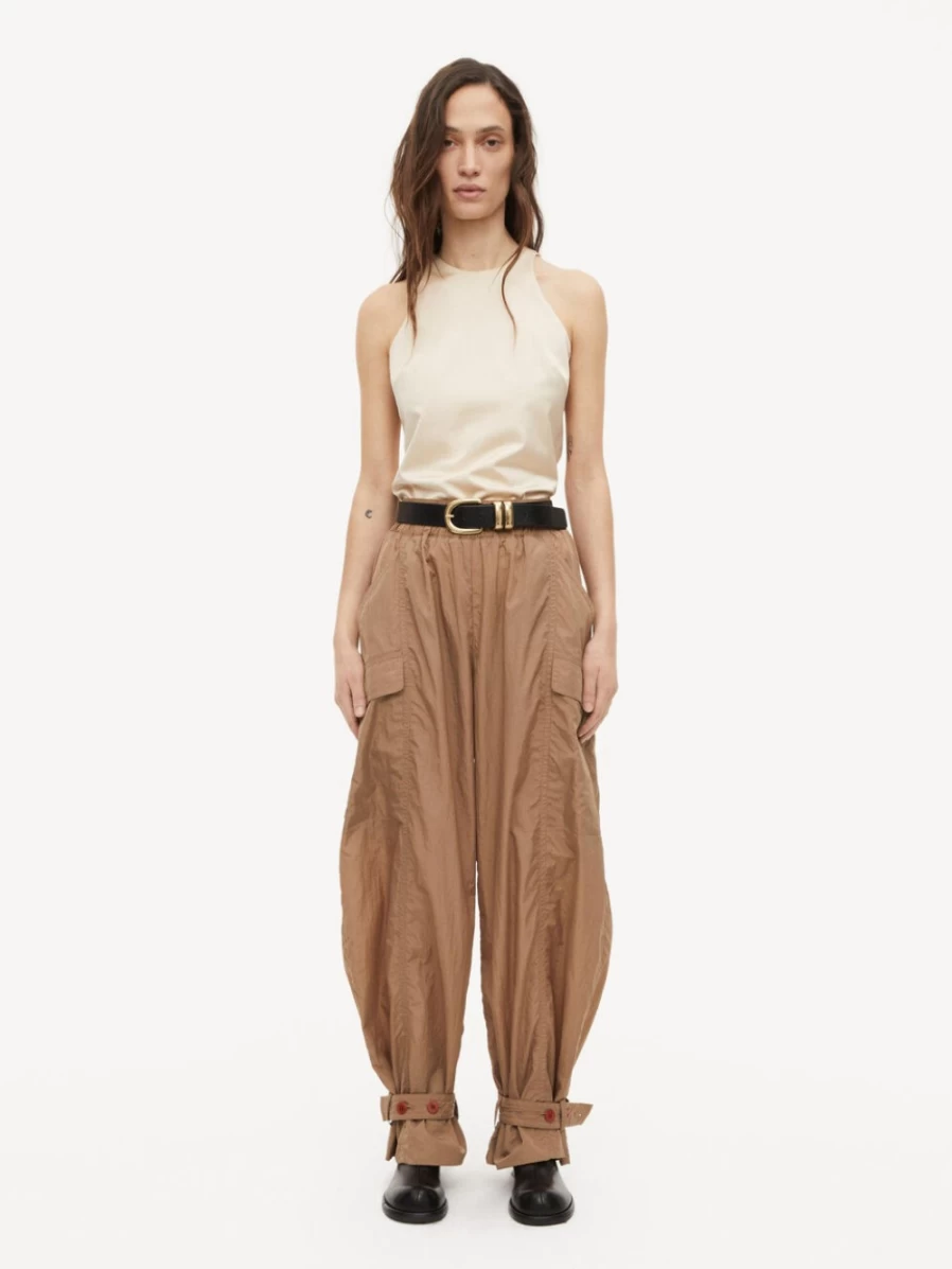 By Malene Birger Women's Laurrine Tannin Mid-Waist Trousers